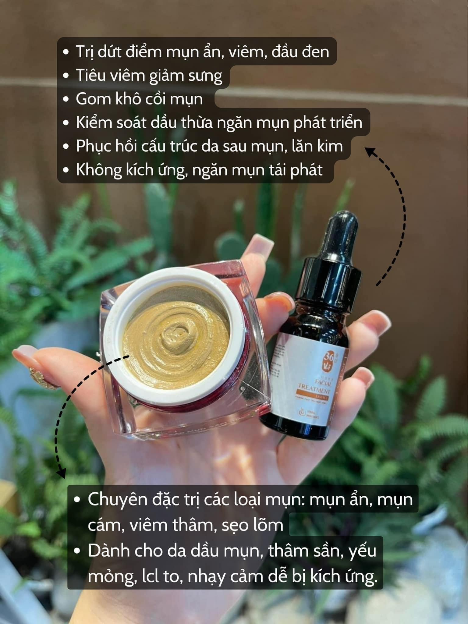 Combo thần dược vừa trị mụn thâm vừa phục hồi cấp ẩm cho da Combo thần dược vừa trị mụn thâm vừa phục hồi cấp ẩm cho da