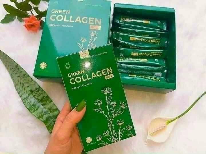 Diệp lục Collagen Green Gold giúp da đẹp căng bóng chống lão hoá tăng cường đề kháng sức khoẻ Diệp lục Collagen Green Gold giúp da đẹp căng bóng chống lão hoá tăng cường đề kháng sức khoẻ