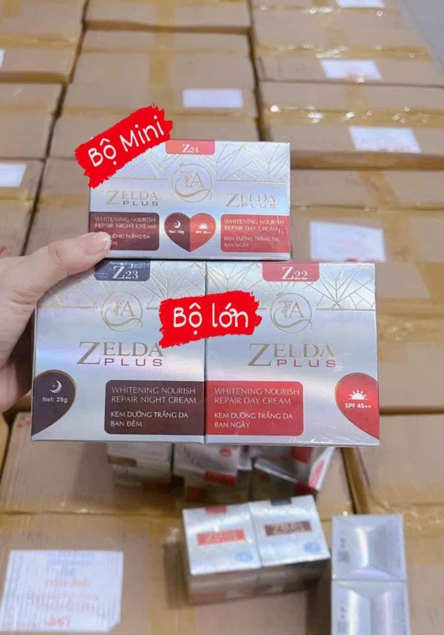 Bộ đôi kem ZelDa Plus ngày và đêm min Bộ đôi kem ZelDa Plus ngày và đêm min
