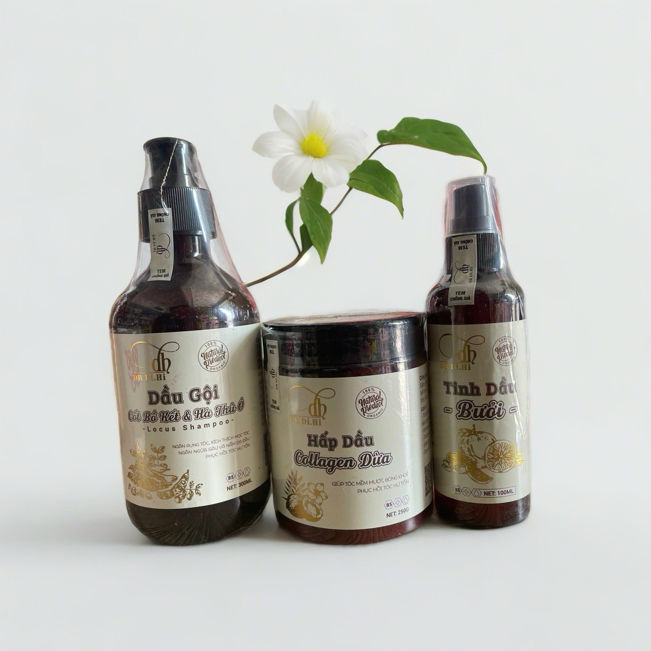 Combo xịt Gội Xả Dr DiHi Combo xịt Gội Xả Dr DiHi