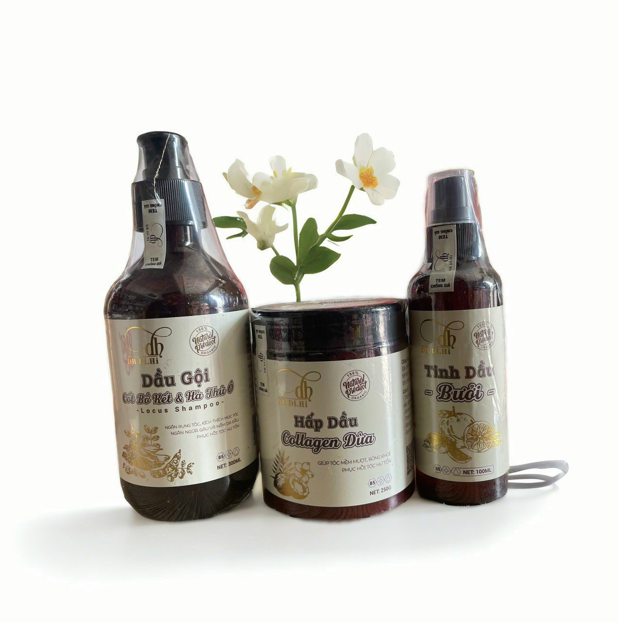 Combo xịt Gội Xả Dr DiHi Combo xịt Gội Xả Dr DiHi