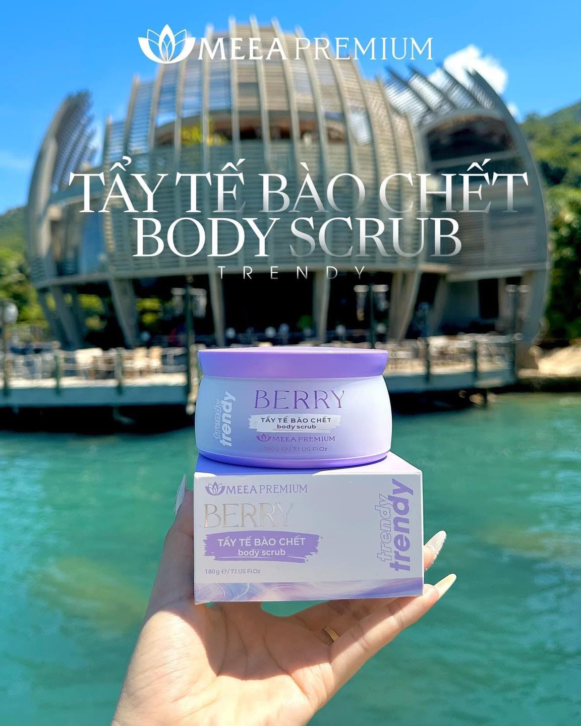 Tẩy Tế Вàо Chết Berry Trendy Meea Premium Organic Tẩy Tế Вàо Chết Berry Trendy Meea Premium Organic