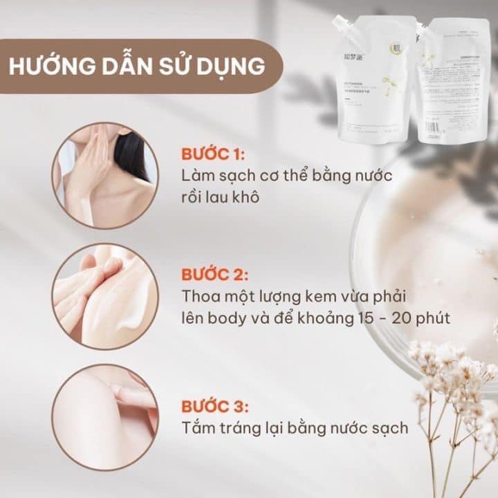 kem tắm trắng da toàn thân body Hunmui nội địa Trung 300ml kem tắm trắng da toàn thân body Hunmui nội địa Trung 300ml