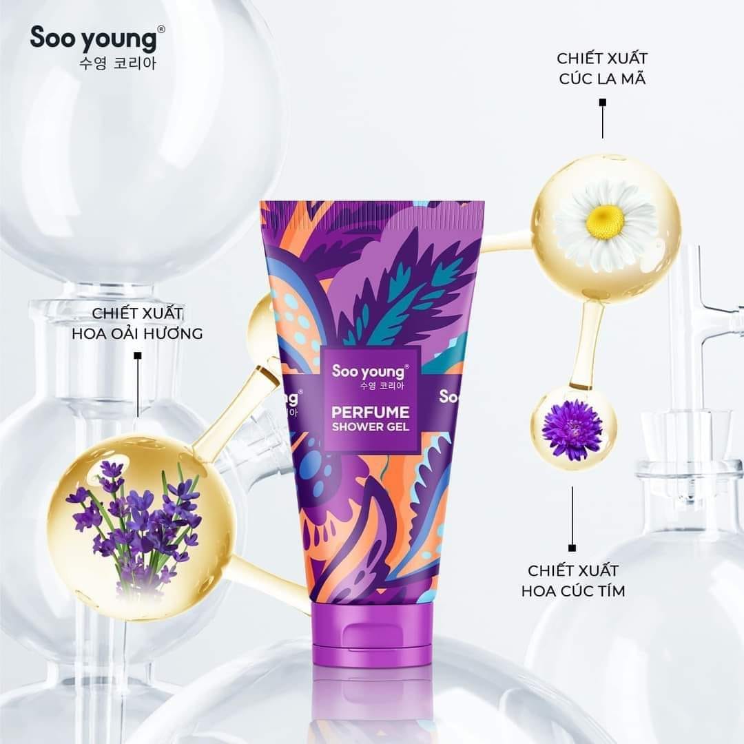 Sữa Tắm Hương Nước Hoa Soo Young Màu Tím Sữa Tắm Hương Nước Hoa Soo Young Màu Tím