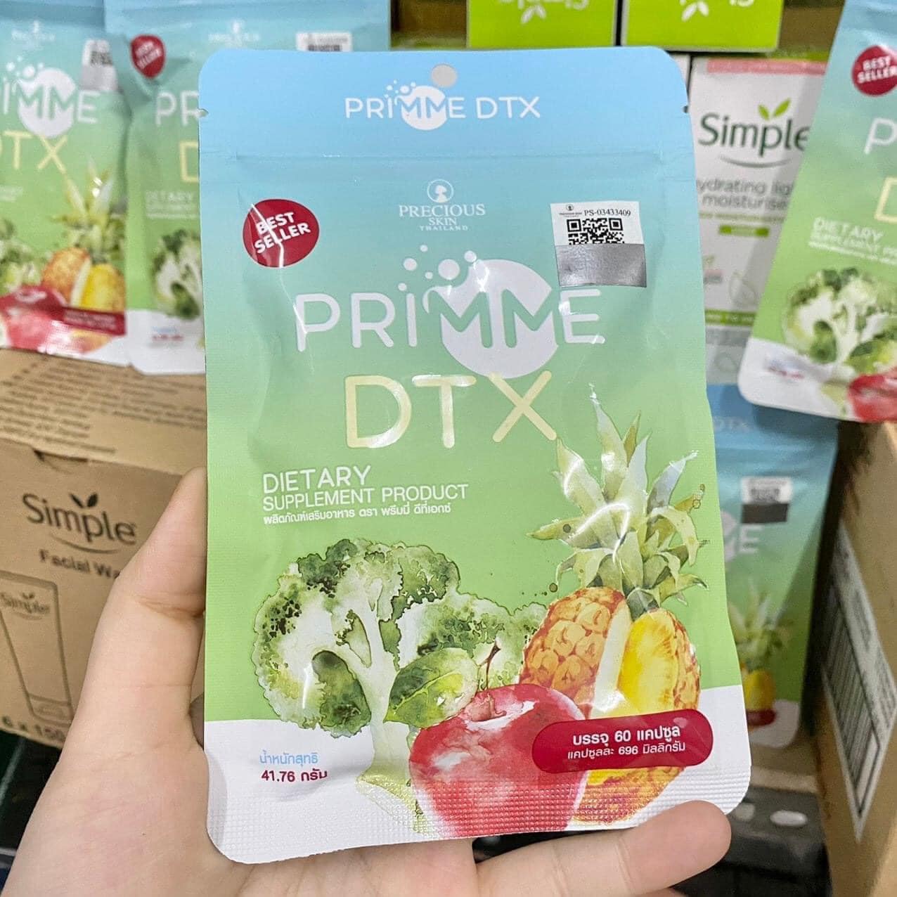 Viên Uống Detox Primme Dtx Thái Lan Viên Uống Detox Primme Dtx Thái Lan