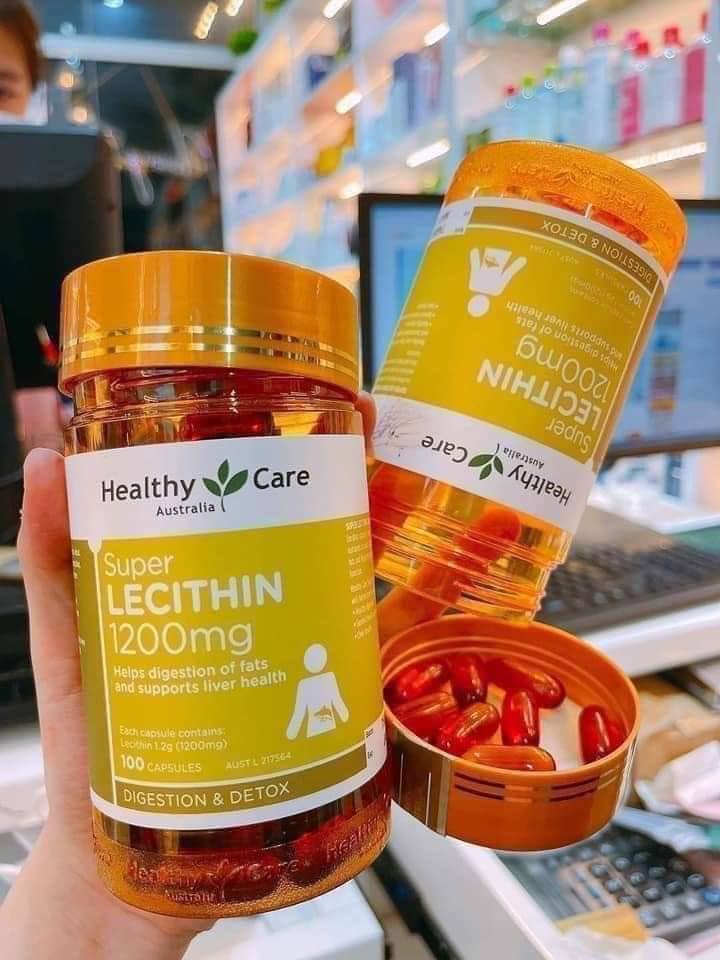 Viên Uống Mầm Đậu Nành Healthy Care Super Lecithin Của Úc Viên Uống Mầm Đậu Nành Healthy Care Super Lecithin Của Úc
