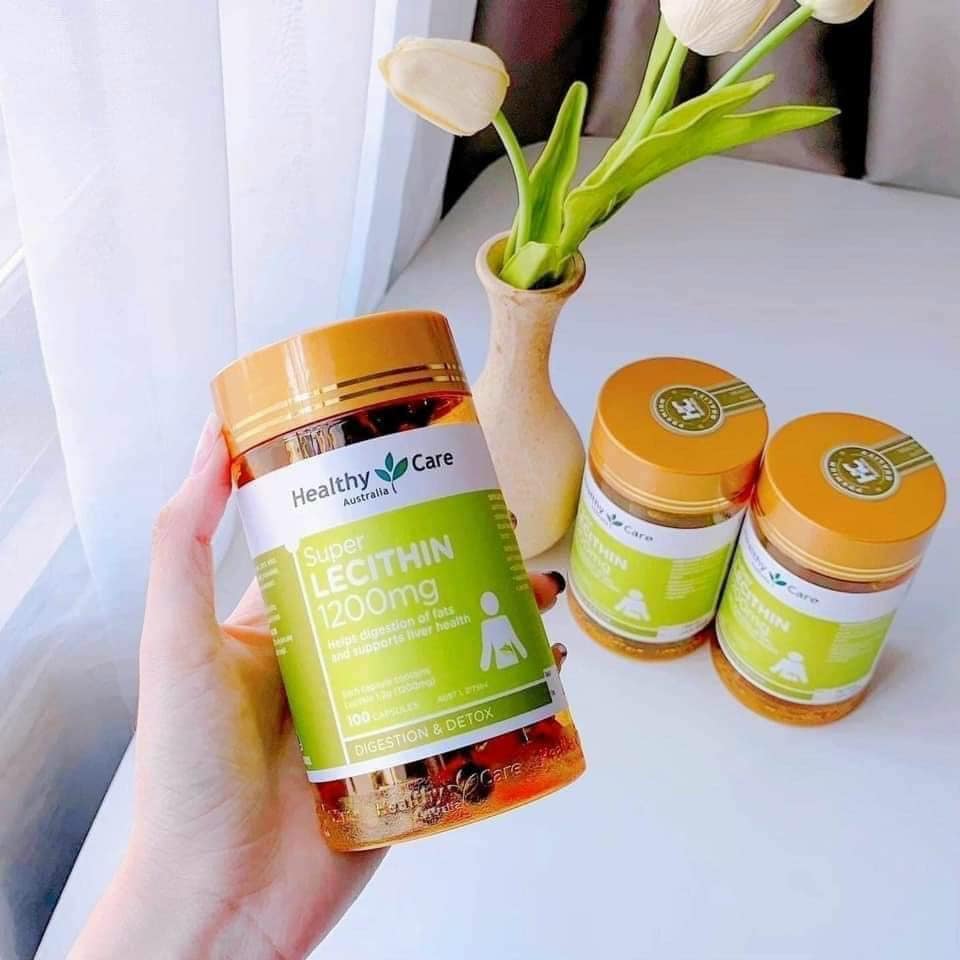 Viên Uống Mầm Đậu Nành Healthy Care Super Lecithin Của Úc Viên Uống Mầm Đậu Nành Healthy Care Super Lecithin Của Úc