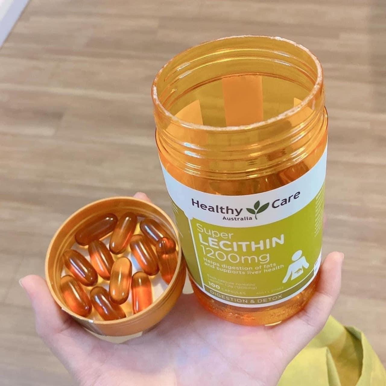 Viên Uống Mầm Đậu Nành Healthy Care Super Lecithin Của Úc Viên Uống Mầm Đậu Nành Healthy Care Super Lecithin Của Úc