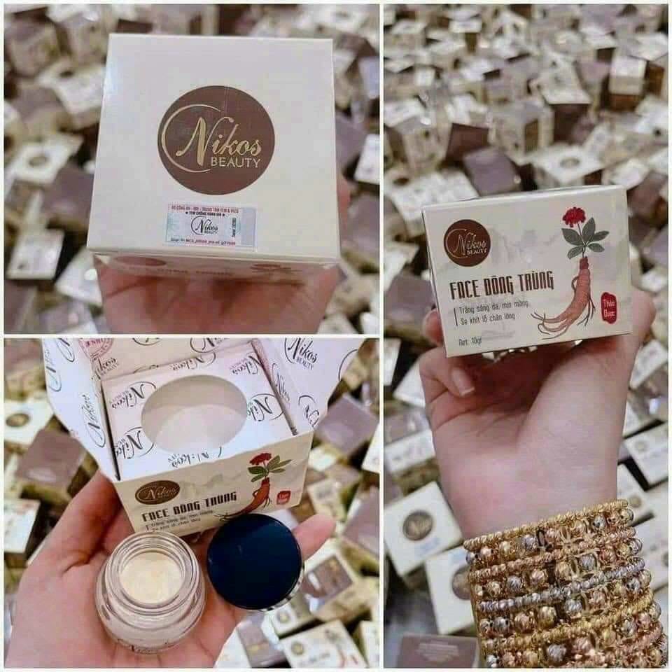 Kem Face Đông Trùng Nicos Thanh Nhi chính hãng