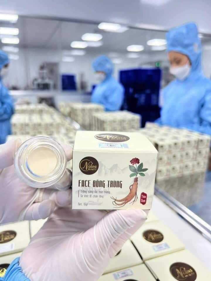 Kem Face Đông Trùng Nicos Thanh Nhi chính hãng Kem Face Đông Trùng Nicos Thanh Nhi chính hãng