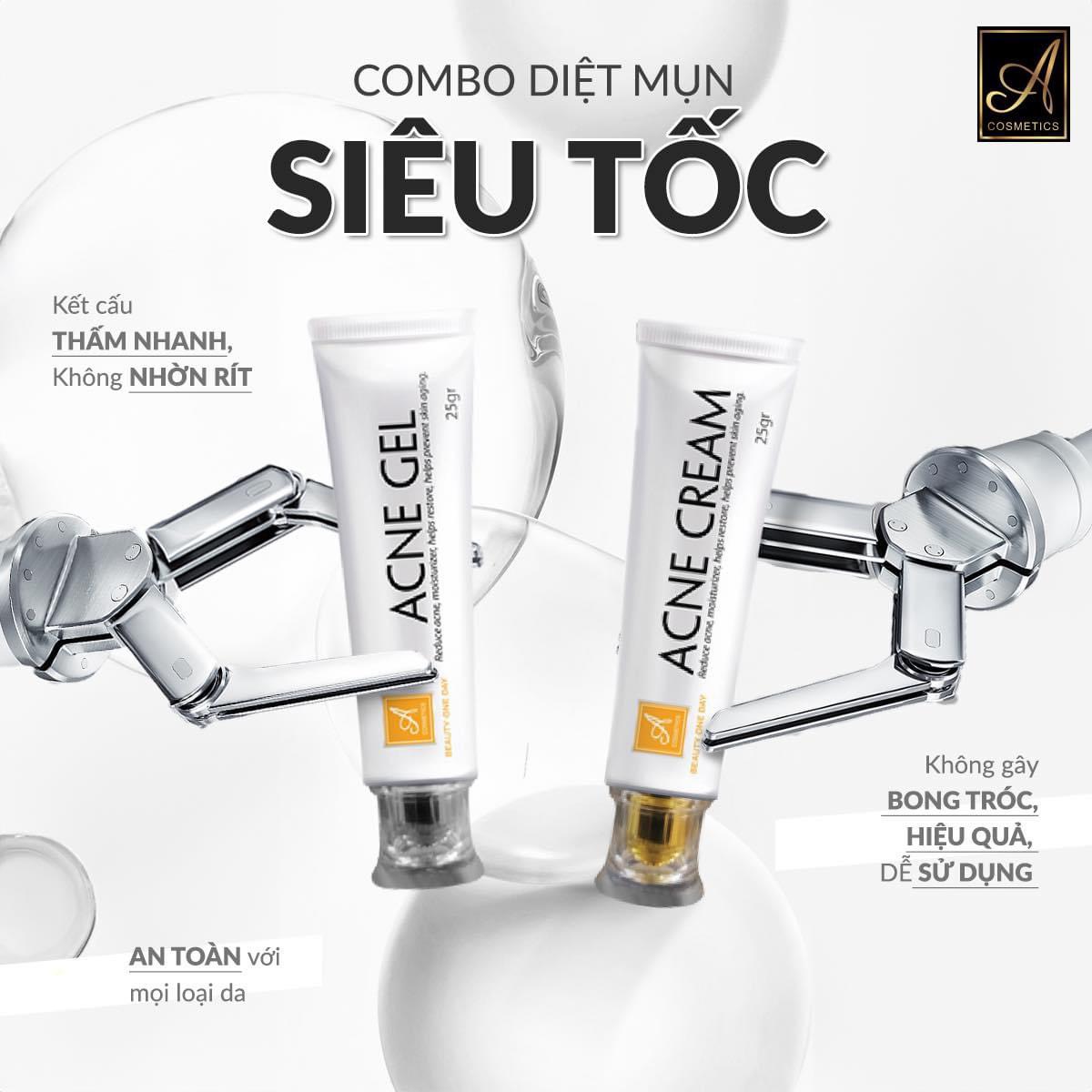 Giải Pháp Hiệu Quả cho Da Mụn: Kem Trị Mụn Acne Cream