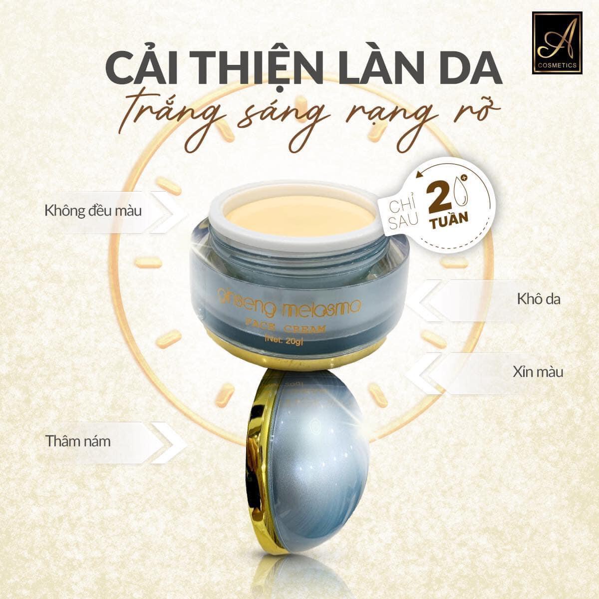 Khám Phá Bí Quyết Làm Mờ Vết Nám với Kem Nám Nhân Sâm Ginseng Melasma Khám Phá Bí Quyết Làm Mờ Vết Nám với Kem Nám Nhân Sâm Ginseng Melasma