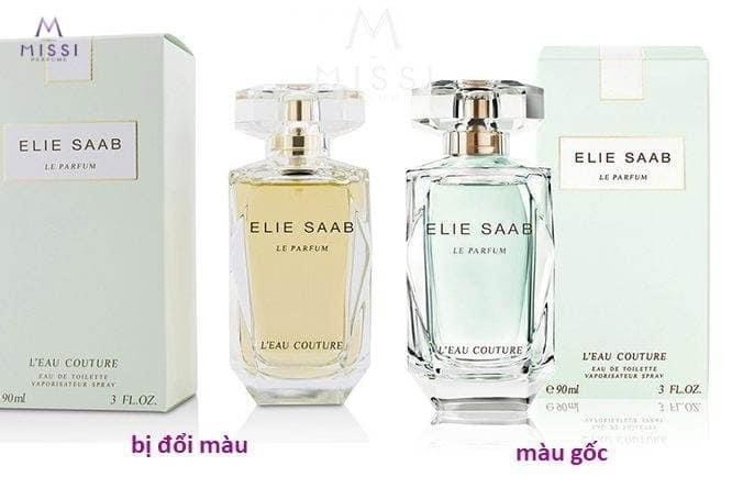 Hiện tượng biến màu trong nước hoa? Hiện tượng biến màu trong nước hoa?