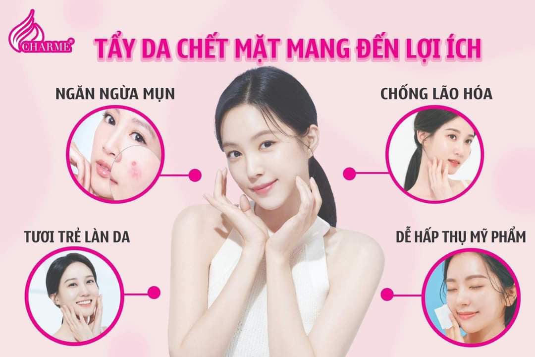 Tẩy Tế Bào Chết Da Mặt Charme Perfect Exfoliating Scrub Mask Tẩy Tế Bào Chết Da Mặt Charme Perfect Exfoliating Scrub Mask
