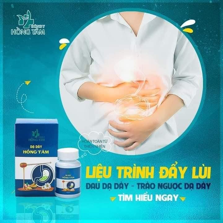Viên Dạ Dày Hồng Tâm Plus Giải pháp được hàng triệu người Việt tin dùng