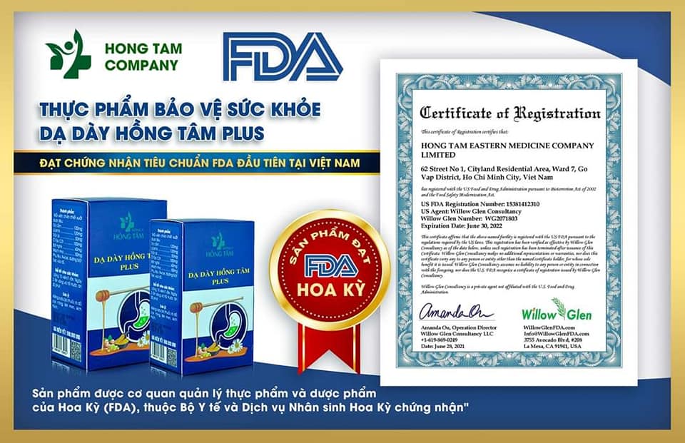 Viên Dạ Dày Hồng Tâm Plus Giải pháp được hàng triệu người Việt tin dùng Viên Dạ Dày Hồng Tâm Plus Giải pháp được hàng triệu người Việt tin dùng