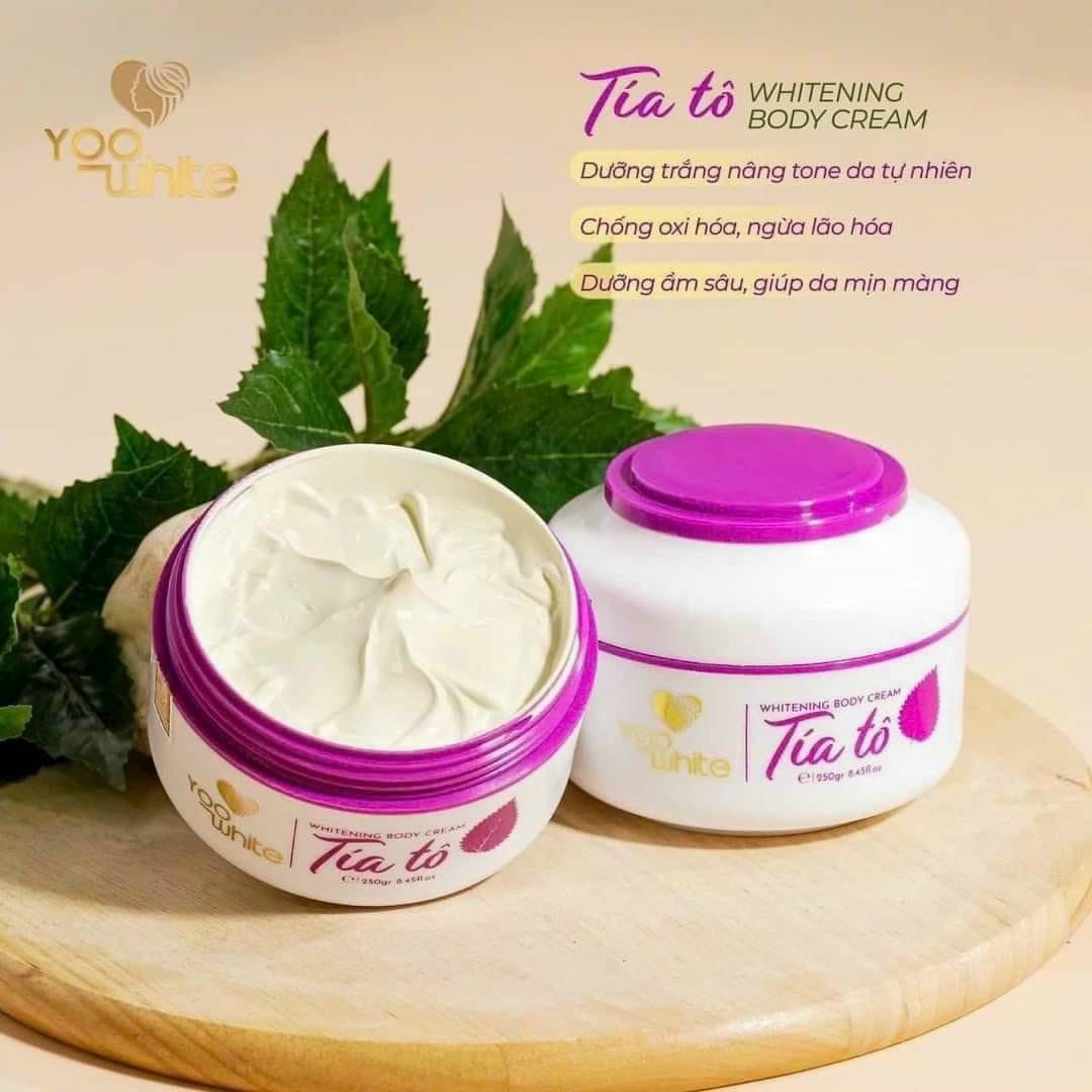 Kem Body Tía Tô Yoo White trắng tự nhiên