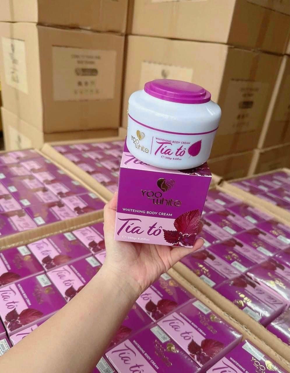 Kem Body Tía Tô Yoo White trắng tự nhiên Kem Body Tía Tô Yoo White trắng tự nhiên