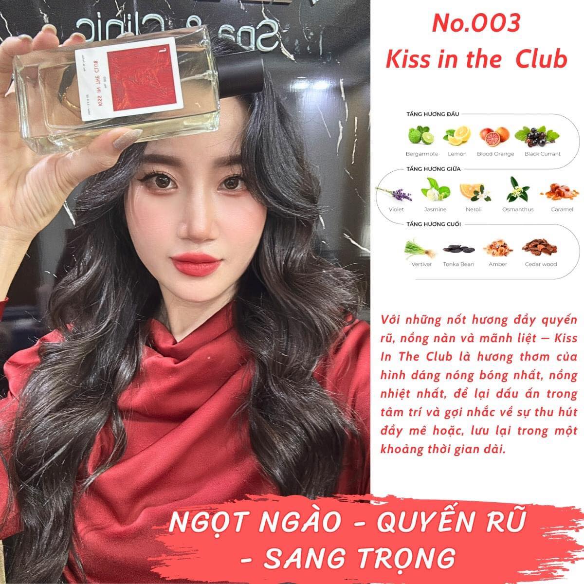 Kiss in the Club lấy cảm hứng từ cảm xúc nồng nhiệt mới chớm nở giữa không khí sôi động và sang trọng Kiss in the Club lấy cảm hứng từ cảm xúc nồng nhiệt mới chớm nở giữa không khí sôi động và sang trọng