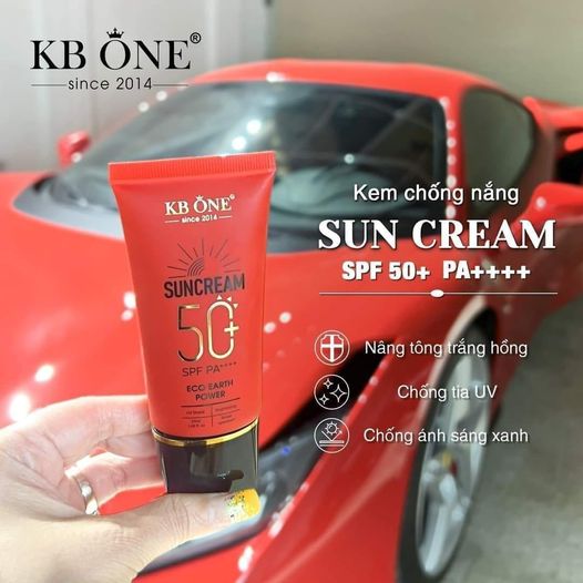 Kem Chống Nắng KB One Mẫu Mới Chính Hãng Chống Nắng Nâng Tone Da 50ml Kem Chống Nắng KB One Mẫu Mới Chính Hãng Chống Nắng Nâng Tone Da 50ml
