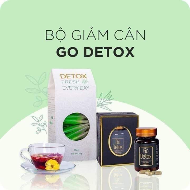 Giảm Cân Go Detox giảm cân đẹp da Giảm Cân Go Detox giảm cân đẹp da