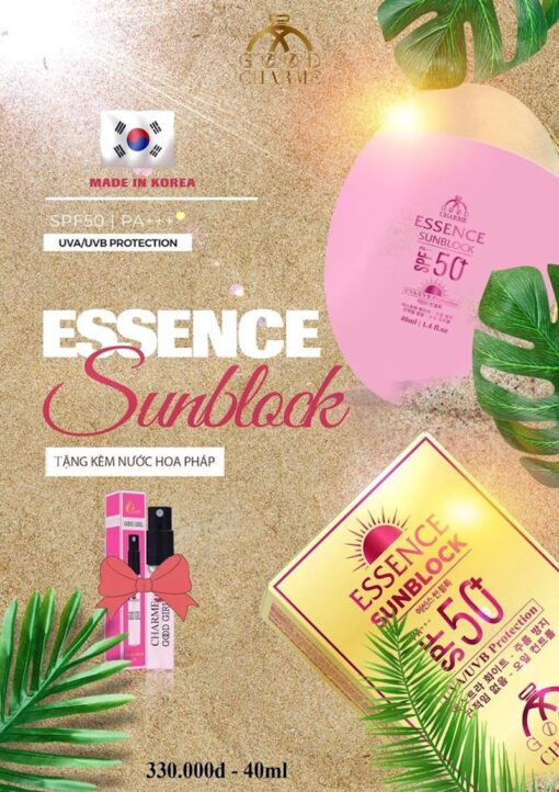 Kem Chống Nắng GoodCharme Essence Sunblock SPF50 /Pa là sản phẩm chăm sóc da đa chức năng Kem Chống Nắng GoodCharme Essence Sunblock SPF50 /Pa là sản phẩm chăm sóc da đa chức năng