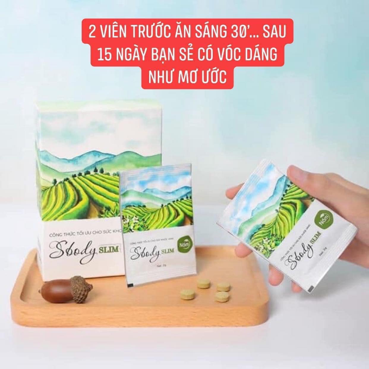 Viên Giảm Cân Nấm Sbody Slim Thanh lọc cơ thể, tăng sức đề kháng Viên Giảm Cân Nấm Sbody Slim Thanh lọc cơ thể, tăng sức đề kháng