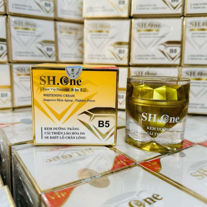 Kem Face SH One B5 Màu Vàng Dưỡng Trắng Cải Thiện Lão Hoá Da Kem Face SH One B5 Màu Vàng Dưỡng Trắng Cải Thiện Lão Hoá Da