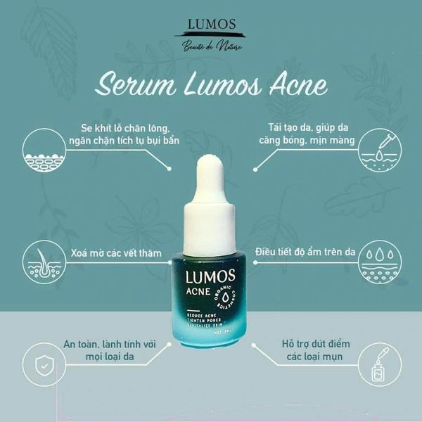 Serum Mụn Lumos Acne 5ml Serum Mụn Lumos Acne 5ml