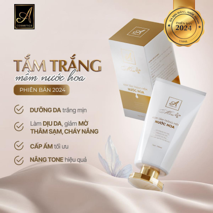Kem Tắm Trắng Mềm Nước Hoa A Cosmetics Mỹ Phẩm Phương Anh Phiên Bản 2024 Kem Tắm Trắng Mềm Nước Hoa A Cosmetics Mỹ Phẩm Phương Anh Phiên Bản 2024