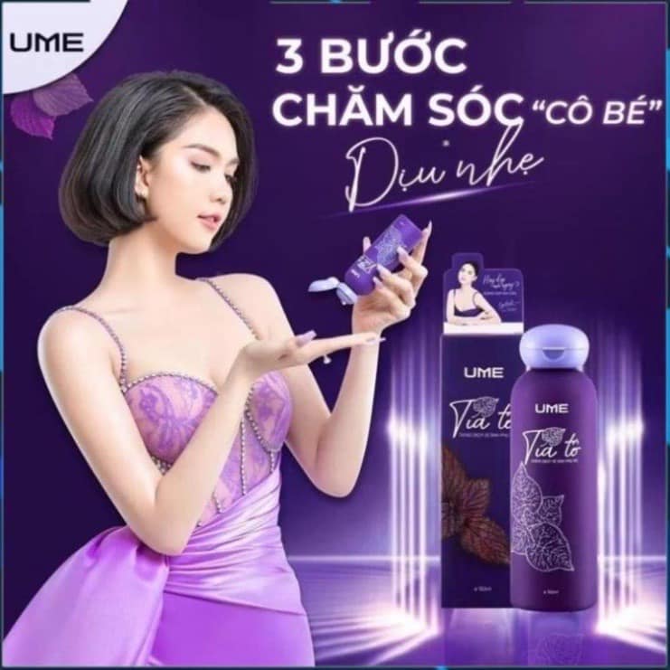 Dung Dịch Vệ Sinh Phụ Nữ Tía Tô UME Ngọc Trinh 150ml Dung Dịch Vệ Sinh Phụ Nữ Tía Tô UME Ngọc Trinh 150ml