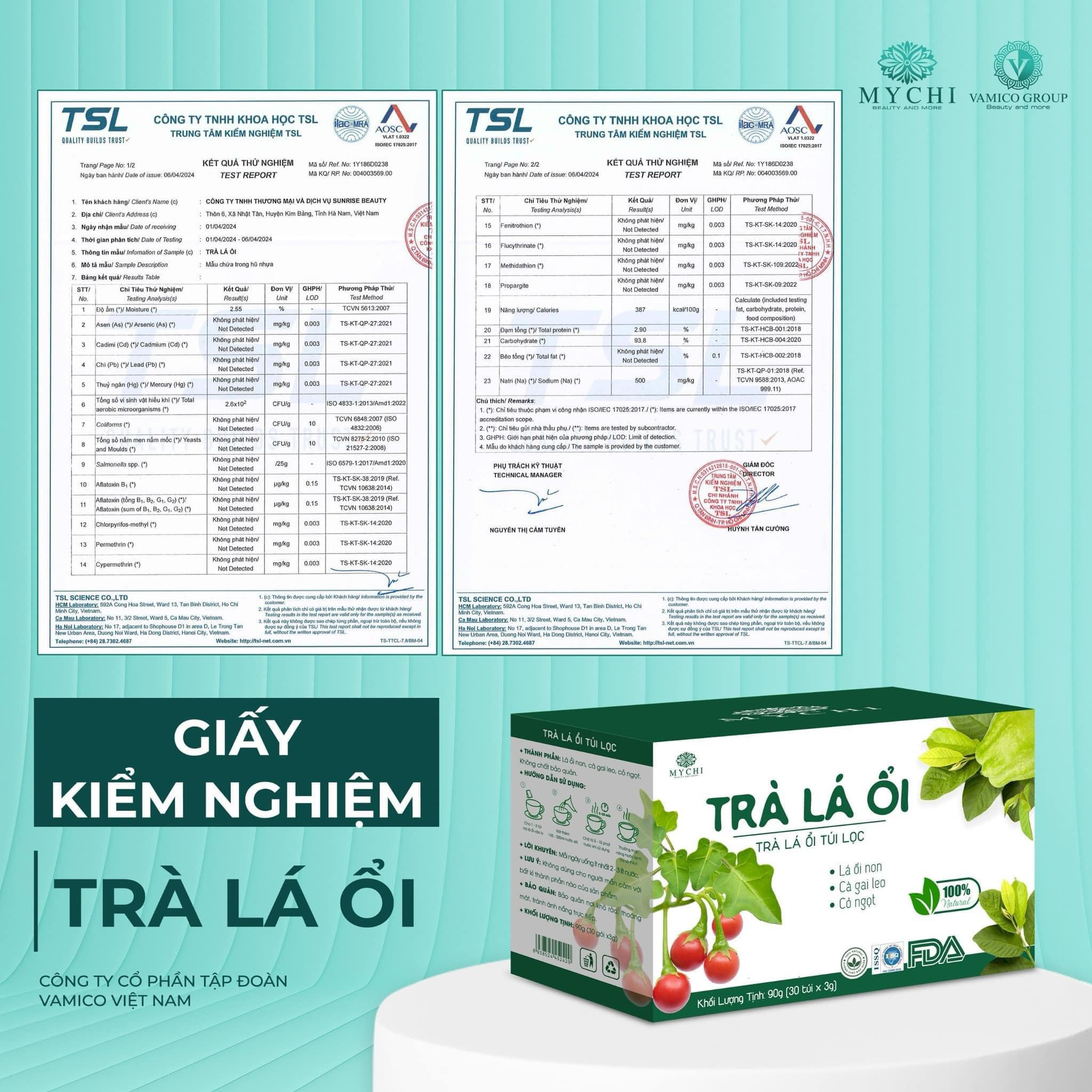 Trà lá ổi My Chi Trà lá ổi My Chi