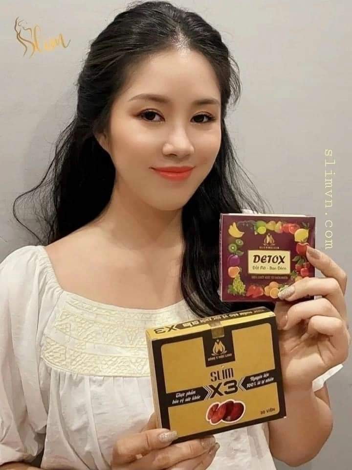 Giảm cân SlimX3 Đông y Mộc Linh dành cho cơ địa khó giảm