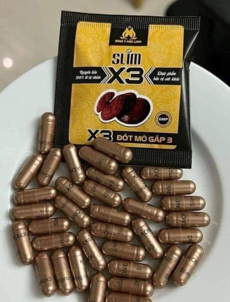 Giảm cân SlimX3 Đông y Mộc Linh dành cho cơ địa khó giảm Giảm cân SlimX3 Đông y Mộc Linh dành cho cơ địa khó giảm