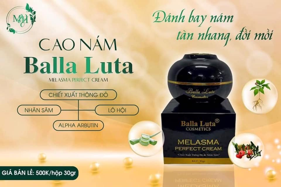 Cao Nám Balla Luta Lớn 30g Cao Nám Balla Luta Lớn 30g