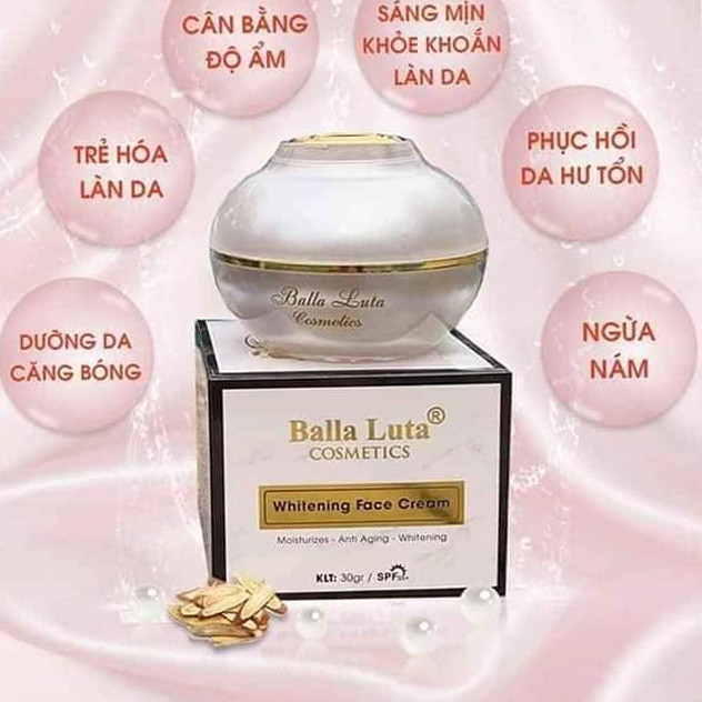 Kem Face Nâng Cơ Balla Luta Whitening Face Cream Kem Face Nâng Cơ Balla Luta Whitening Face Cream