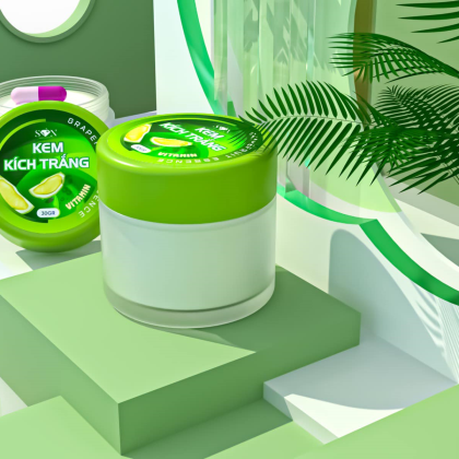 Kem Kích Trắng Vitamin Son Group Grapefruit Essence làm giảm thâm sạm Kem Kích Trắng Vitamin Son Group Grapefruit Essence làm giảm thâm sạm