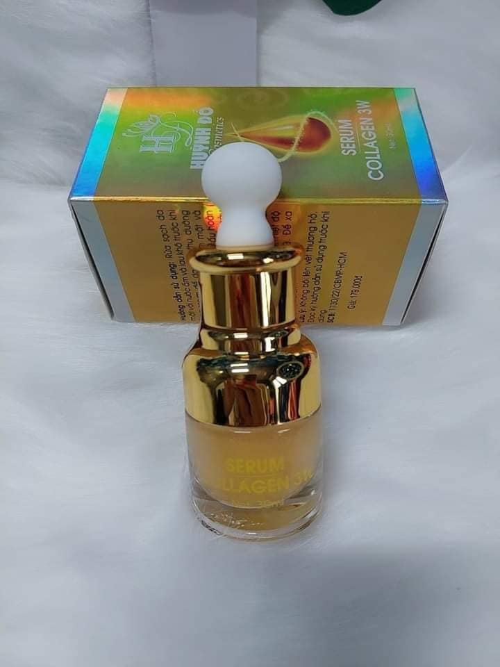 Serum Giảm Nám Collagen 3W Huỳnh Đỗ Serum Giảm Nám Collagen 3W Huỳnh Đỗ