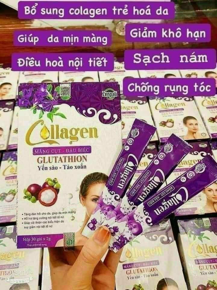 Giữ mãi tuổi thanh xuân với Collagen Đậu Biếc Măng Cụt Giữ mãi tuổi thanh xuân với Collagen Đậu Biếc Măng Cụt