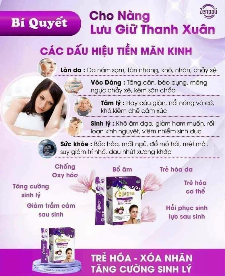Giữ mãi tuổi thanh xuân với Collagen Đậu Biếc Măng Cụt Giữ mãi tuổi thanh xuân với Collagen Đậu Biếc Măng Cụt