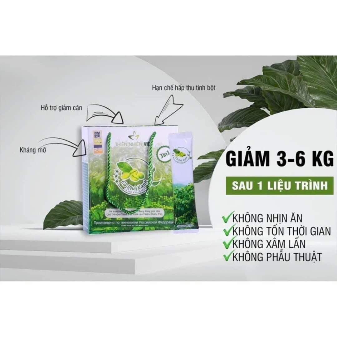 Cafe xanh giảm cân tự nhiên an toàn kháng mỡ Cafe xanh giảm cân tự nhiên an toàn kháng mỡ