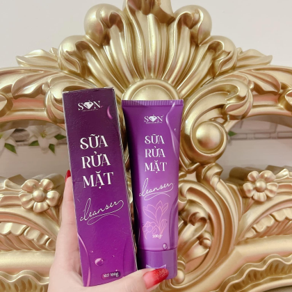 Sữa Rửa Mặt Cleanser Phiên Bản Mới Son Cosmetic Cho dа trắng sáng cải thiện dа bị lão hoá Sữa Rửa Mặt Cleanser Phiên Bản Mới Son Cosmetic Cho dа trắng sáng cải thiện dа bị lão hoá
