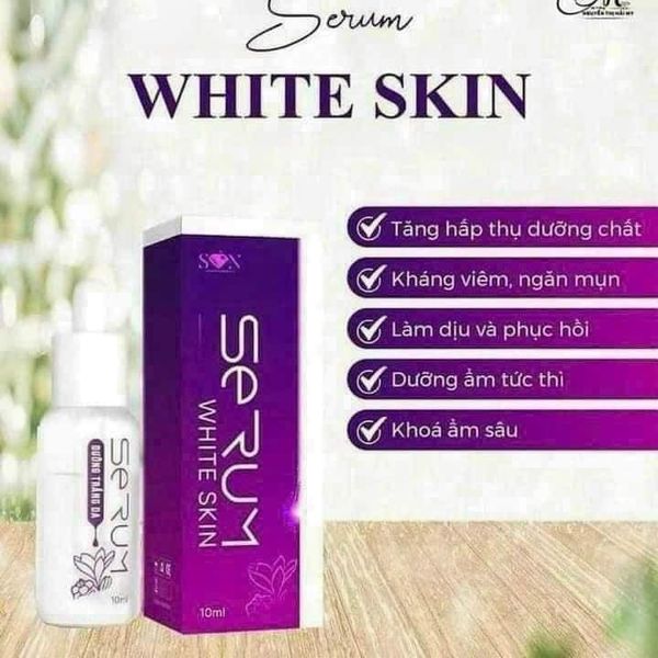 Serum White Son Cosmetic Chính Hãng Tinh Chất Dưỡng Da Trắng Sáng Mịn Màng Serum White Son Cosmetic Chính Hãng Tinh Chất Dưỡng Da Trắng Sáng Mịn Màng