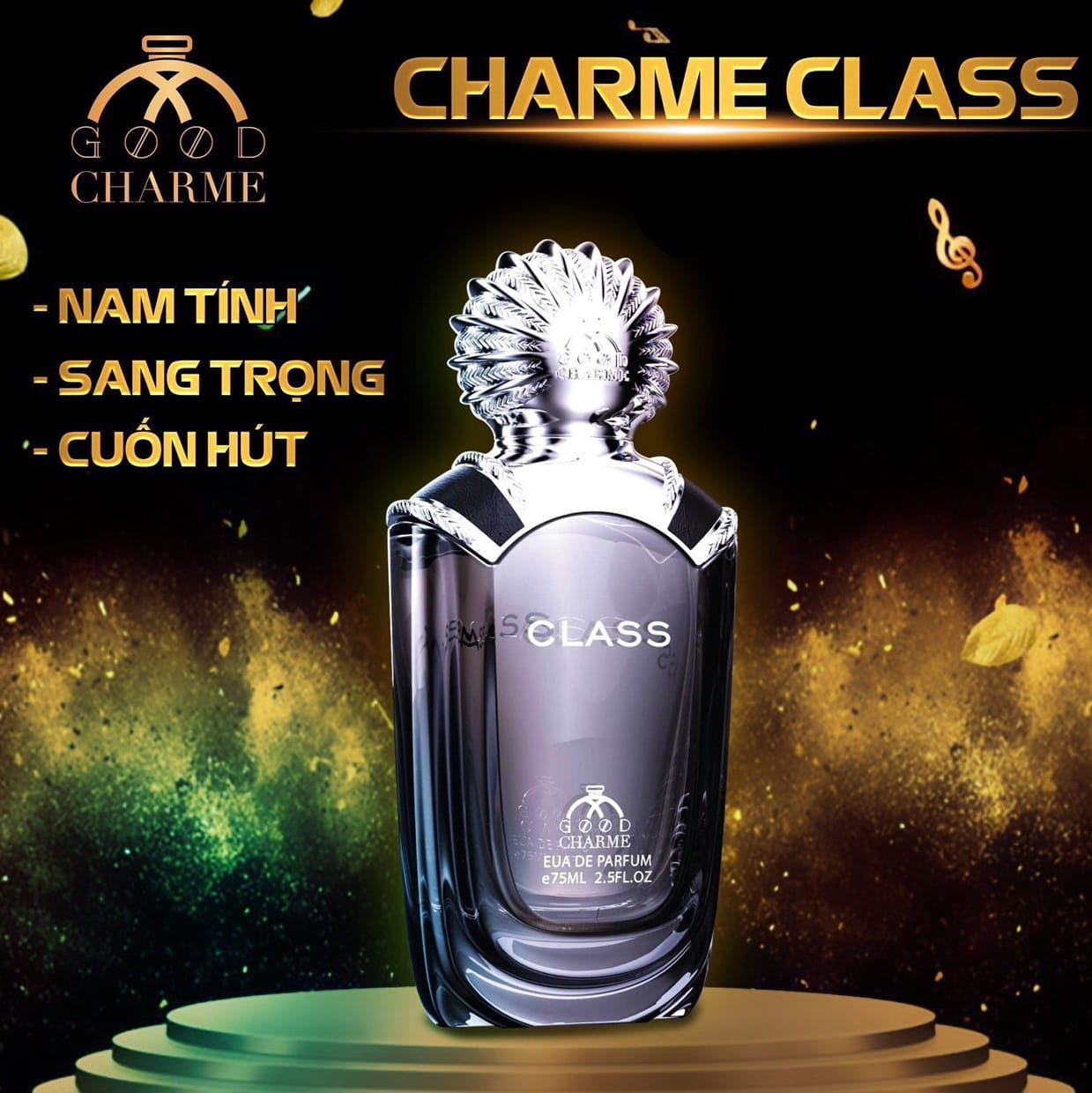 Charme Class là dòng nước hoa nam Charme Với tông mùi nam tính sang trọng cuốn hút Charme Class là dòng nước hoa nam Charme Với tông mùi nam tính sang trọng cuốn hút