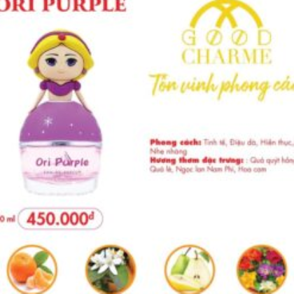 Nước Hoa Trẻ Em Ori Purple 30ml Good Charme Nước Hoa Trẻ Em Ori Purple 30ml Good Charme