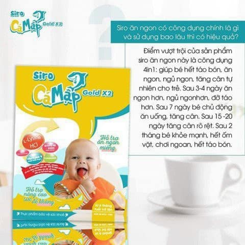 Si rô Cá Mập Gold X2_ giúp bé phát triển toàn diện. Si rô Cá Mập Gold X2_ giúp bé phát triển toàn diện.