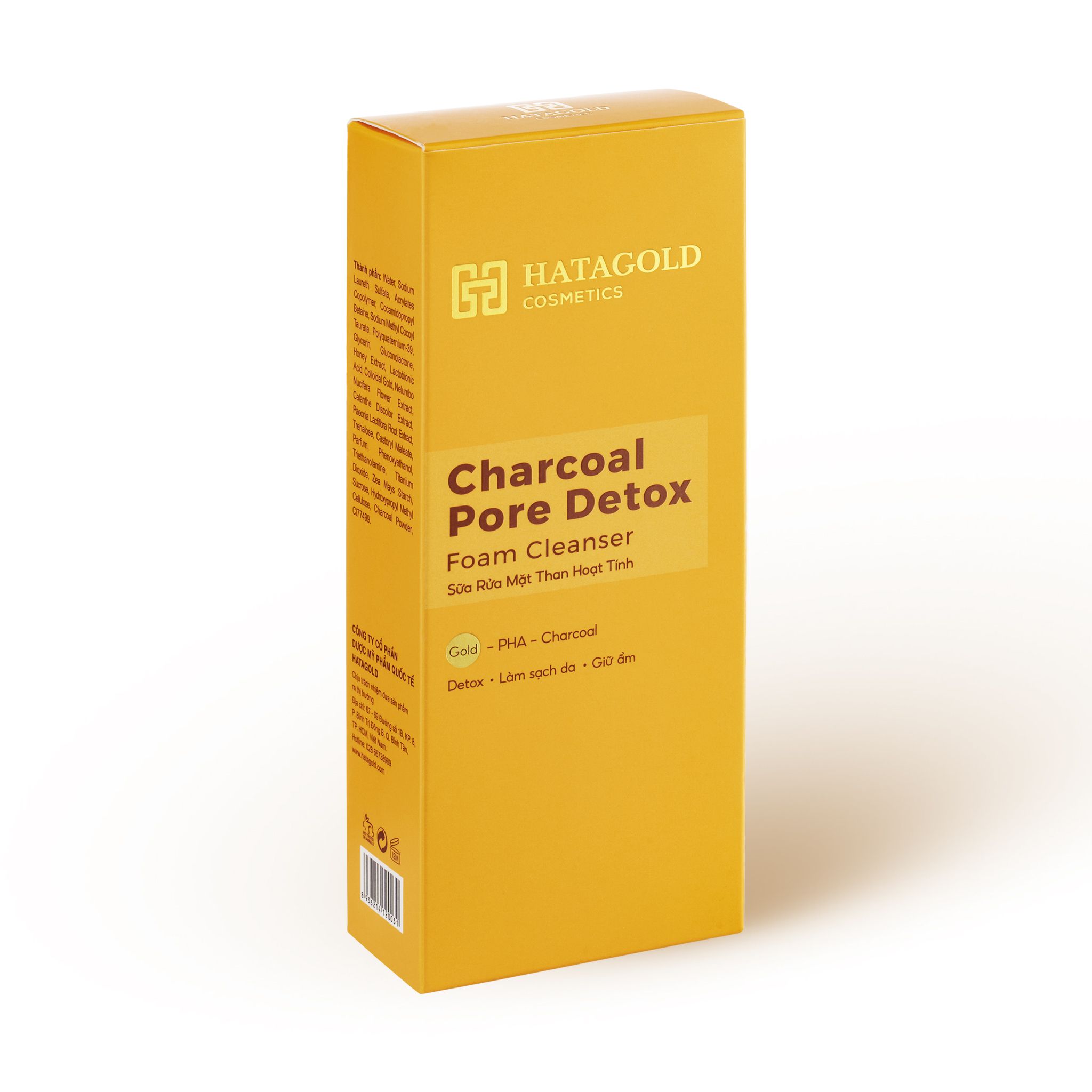 Sữa Rửa Mặt Thải Độc Than Hoạt Tính sẽ giúp Detox Hatagold Sữa Rửa Mặt Thải Độc Than Hoạt Tính sẽ giúp Detox Hatagold