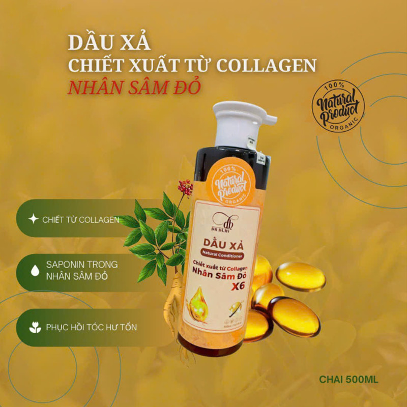 Combo Gội Xả Nhân Sâm Đỏ x6 Dr Di Hi Hỗ Trợ Mọc Tóc Giảm Gẫy Rụng Combo Gội Xả Nhân Sâm Đỏ x6 Dr Di Hi Hỗ Trợ Mọc Tóc Giảm Gẫy Rụng