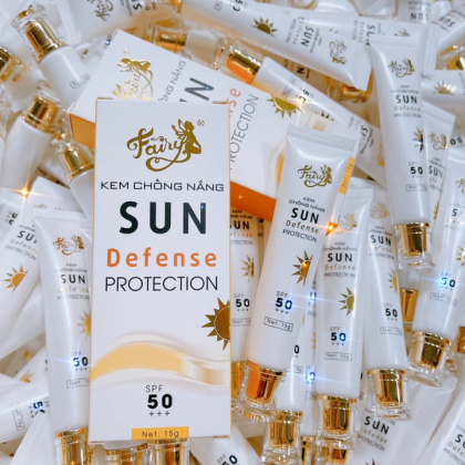 Kem chống nắng Fairy size 15gram là dòng mỹ phẩm cao cấp với công nghệ Hàn Quốc Kem chống nắng Fairy size 15gram là dòng mỹ phẩm cao cấp với công nghệ Hàn Quốc