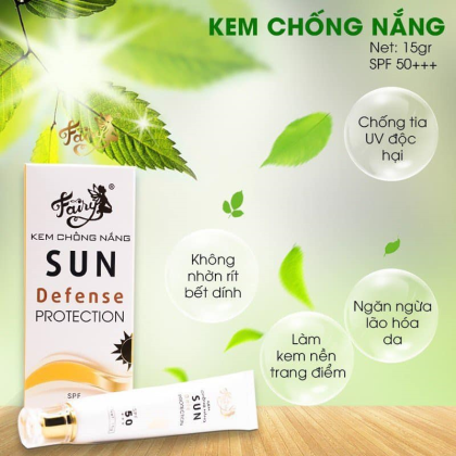 Kem chống nắng Fairy size 15gram là dòng mỹ phẩm cao cấp với công nghệ Hàn Quốc Kem chống nắng Fairy size 15gram là dòng mỹ phẩm cao cấp với công nghệ Hàn Quốc